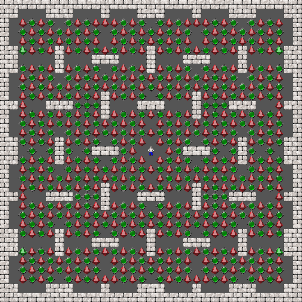 Sokoban Sasquatch 06 Arranged level 90